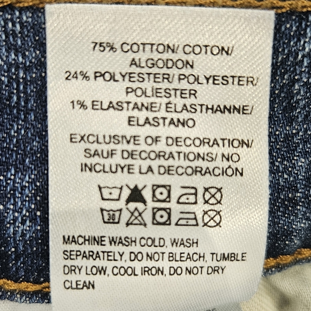 Lucky 410 Athletic Slim Blue Jeans with Classic Fading - Picture 5 of 11